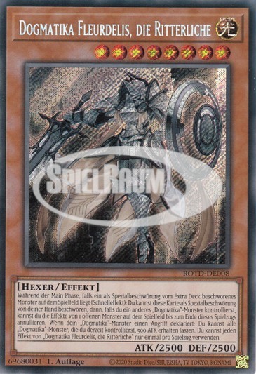Dogmatika Fleurdelis, the Knighted Single: Yu-Gi-Oh! Rise of the Duelist Einzelkarte