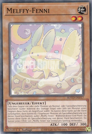 Melffy Fenny Single: Yu-Gi-Oh! Rise of the Duelist Einzelkarte