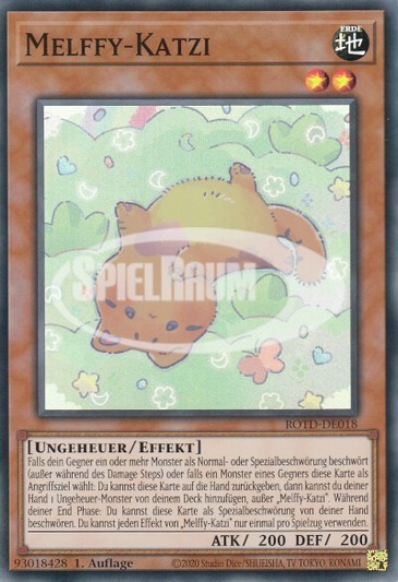 Melffy Catty Single: Yu-Gi-Oh! Rise of the Duelist Einzelkarte