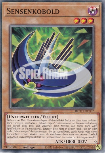Edge Imp Scythe Single: Yu-Gi-Oh! Rise of the Duelist Einzelkarte