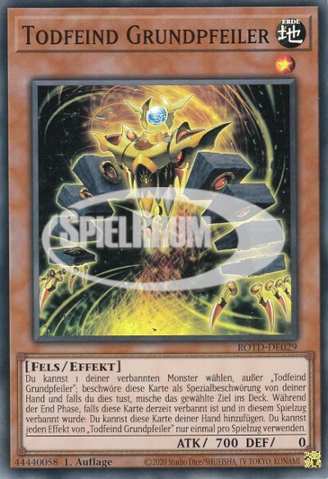 Nemeses Keystone Single: Yu-Gi-Oh! Rise of the Duelist Einzelkarte