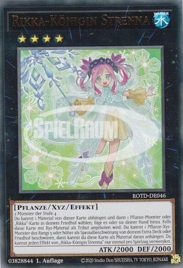 Rikka Queen Strenna Single: Yu-Gi-Oh! Rise of the Duelist Einzelkarte