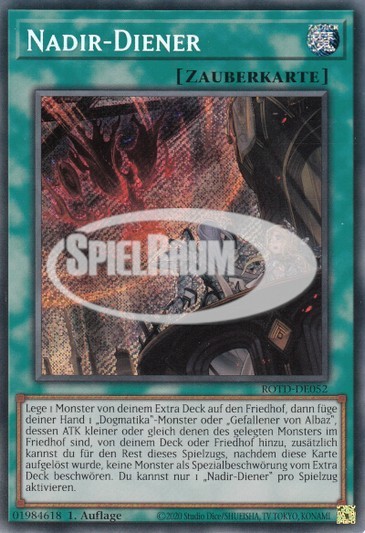 Nadir Servant Single: Yu-Gi-Oh! Rise of the Duelist Einzelkarte