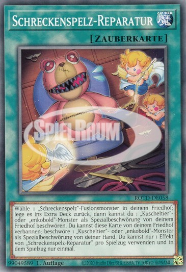 Frightfur Repair Single: Yu-Gi-Oh! Rise of the Duelist Einzelkarte
