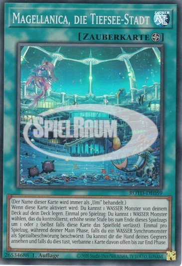 Magellanica, the Deep Sea City Single: Yu-Gi-Oh! Rise of the Duelist Einzelkarte