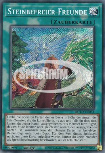 Adamancipator Friends Single: Yu-Gi-Oh! Rise of the Duelist Einzelkarte