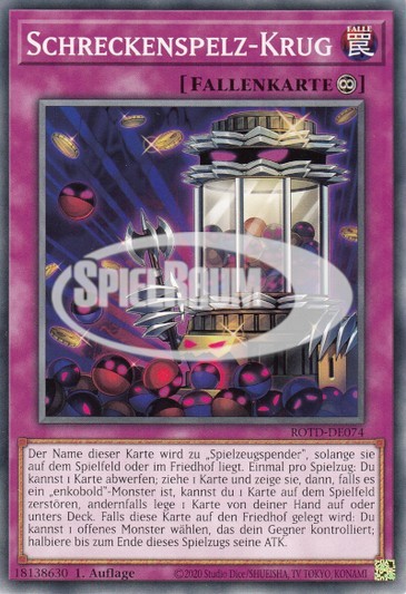 Frightfur Jar Single: Yu-Gi-Oh! Rise of the Duelist Einzelkarte
