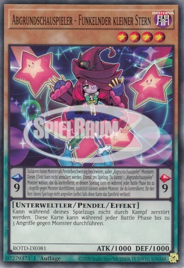 Abyss Actor - Twinkle Little Star Single: Yu-Gi-Oh! Rise of the Duelist Einzelkarte
