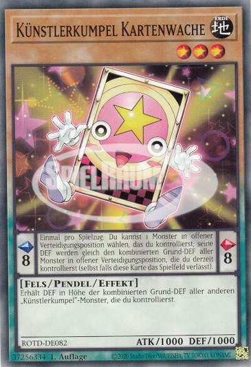 Performapal Card Gardna Single: Yu-Gi-Oh! Rise of the Duelist Einzelkarte