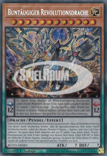 Odd-Eyes Revolution Dragon Single: Yu-Gi-Oh! Rise of the Duelist Einzelkarte