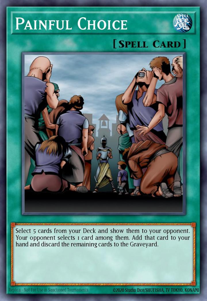 Painful Choice Single: Yu-Gi-Oh! Retro Pack Einzelkarte