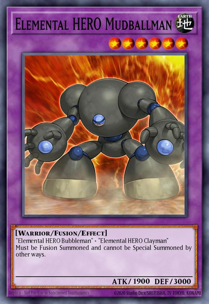 Elemental HERO Mudballman Single: Yu-Gi-Oh! Ra Yellow Mega Pack Einzelkarte