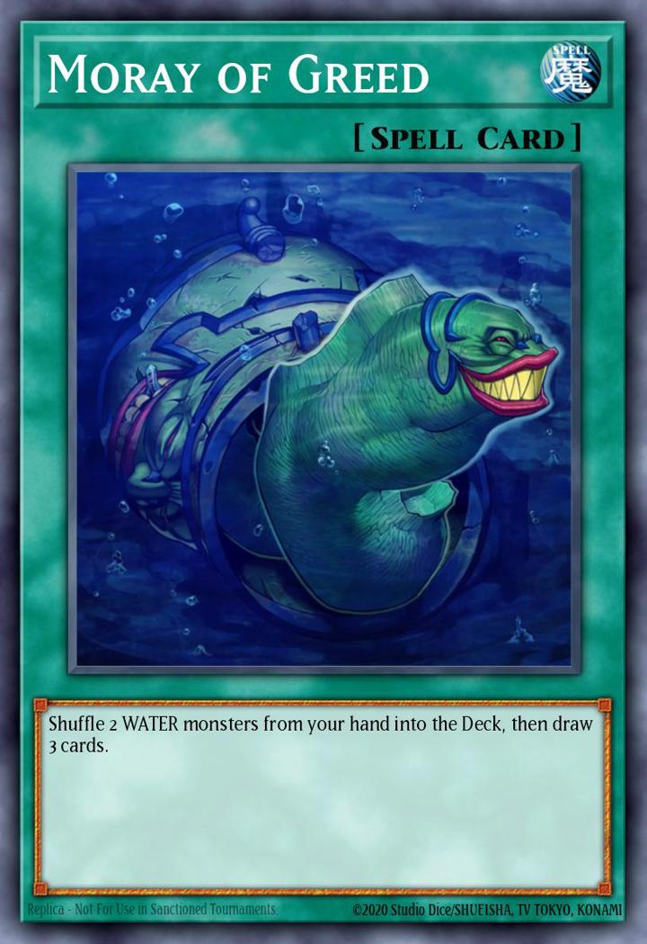 Moray of Greed Single: Yu-Gi-Oh! Speed Duel: Attack from the Deep Einzelkarte