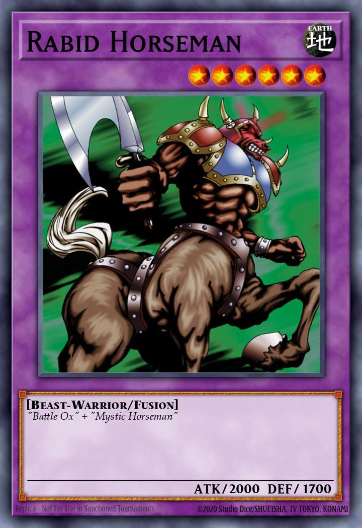 Rabid Horseman Single: Yu-Gi-Oh! Speed Duel: Arena of Lost Souls Einzelkarte