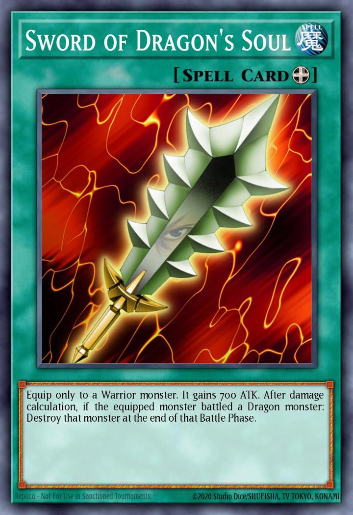 Sword of Dragon's Soul Single: Yu-Gi-Oh! Speed Duel: Arena of Lost Souls Einzelkarte
