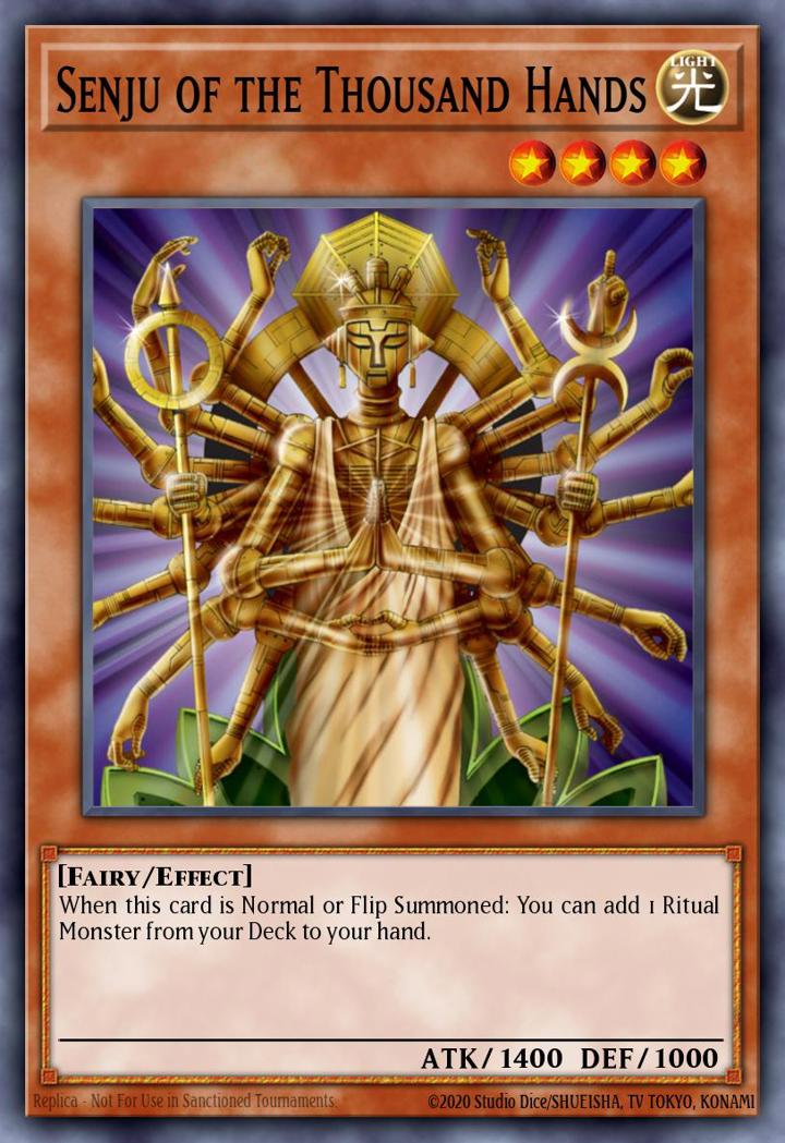 Senju of the Thousand Hands Single: Yu-Gi-Oh! Speed Duel: Arena of Lost Souls Einzelkarte
