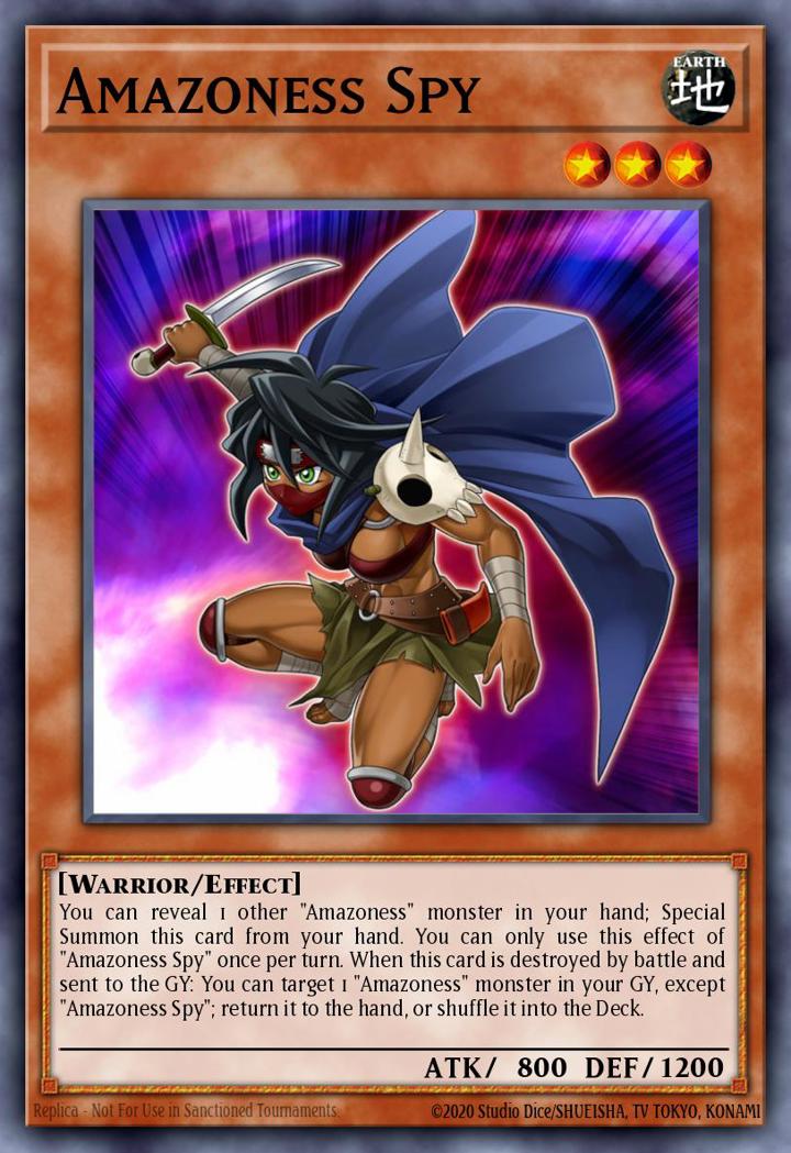 Amazoness Spy Single: Yu-Gi-Oh! Speed Duel: Arena of Lost Souls Einzelkarte
