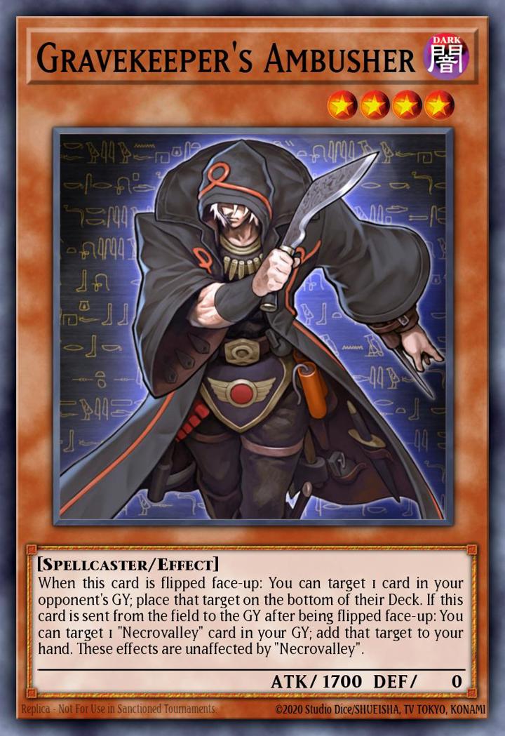 Gravekeeper's Ambusher Single: Yu-Gi-Oh! Speed Duel: Arena of Lost Souls Einzelkarte