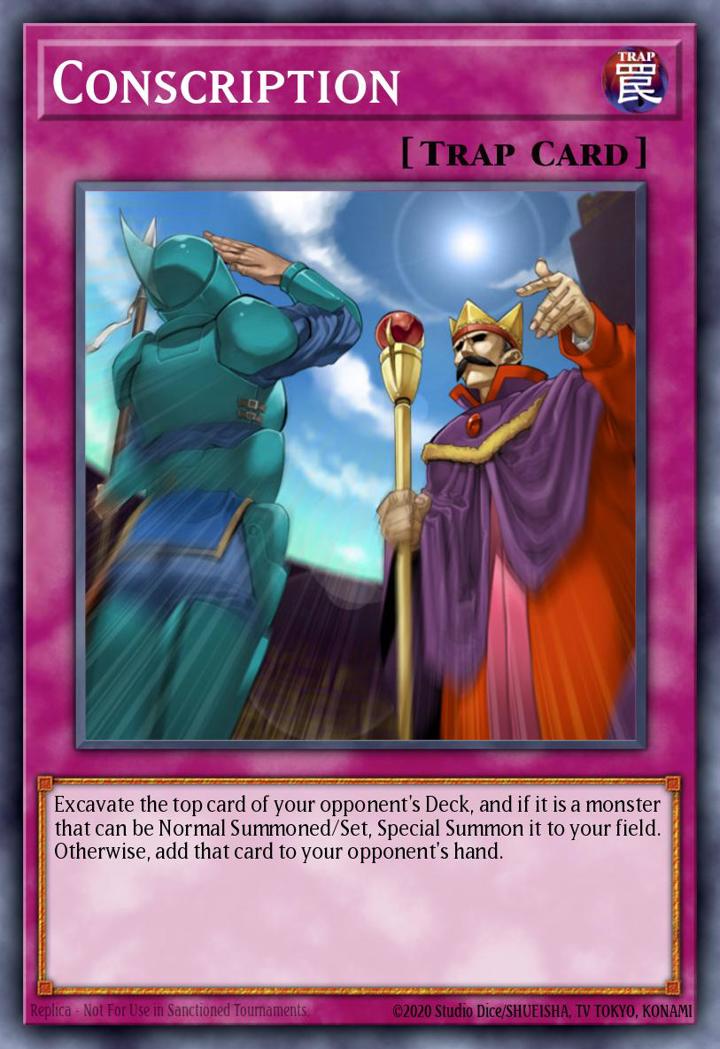 Conscription Single: Yu-Gi-Oh! Speed Duel: Arena of Lost Souls Einzelkarte