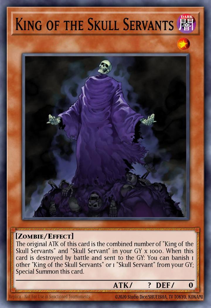 King of the Skull Servants Single: Yu-Gi-Oh! Speed Duel: Arena of Lost Souls Einzelkarte