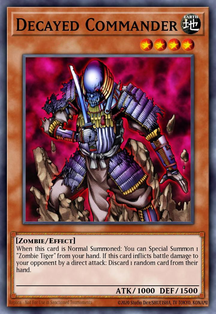 Decayed Commander Single: Yu-Gi-Oh! Speed Duel: Arena of Lost Souls Einzelkarte