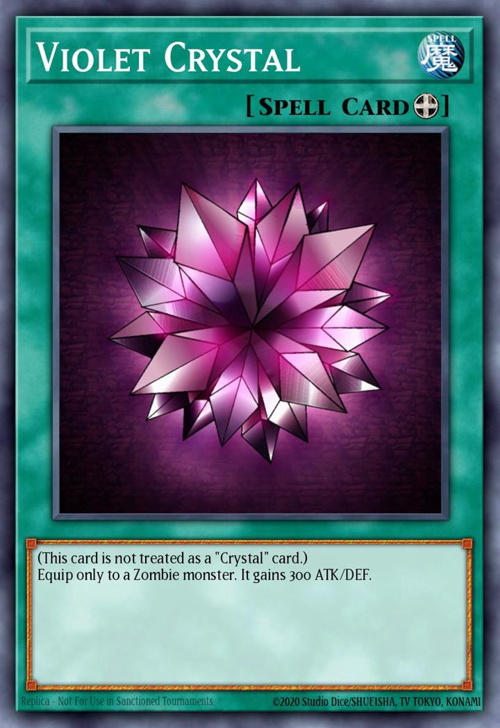 Violet Crystal Single: Yu-Gi-Oh! Speed Duel: Arena of Lost Souls Einzelkarte