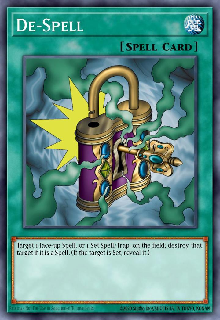 De-Spell Single: Yu-Gi-Oh! Speed Duel: Arena of Lost Souls Einzelkarte