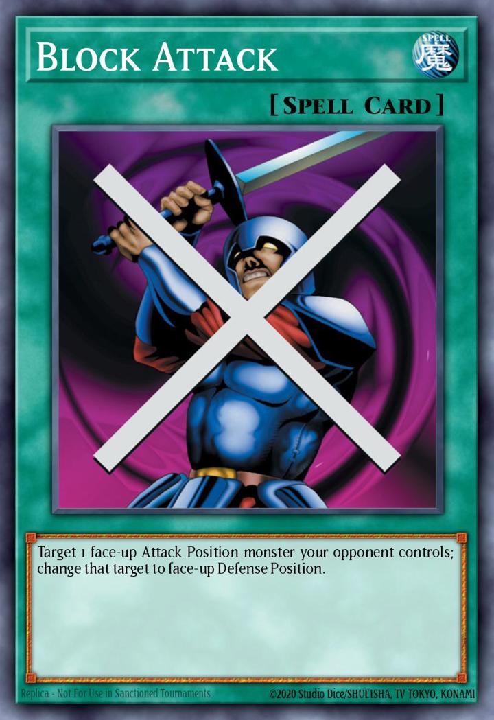 Block Attack Single: Yu-Gi-Oh! Speed Duel: Arena of Lost Souls Einzelkarte