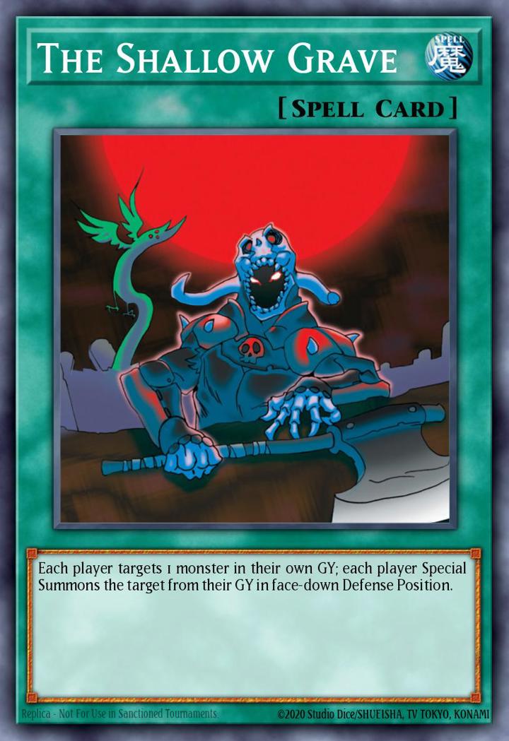 The Shallow Grave Single: Yu-Gi-Oh! Speed Duel: Arena of Lost Souls Einzelkarte