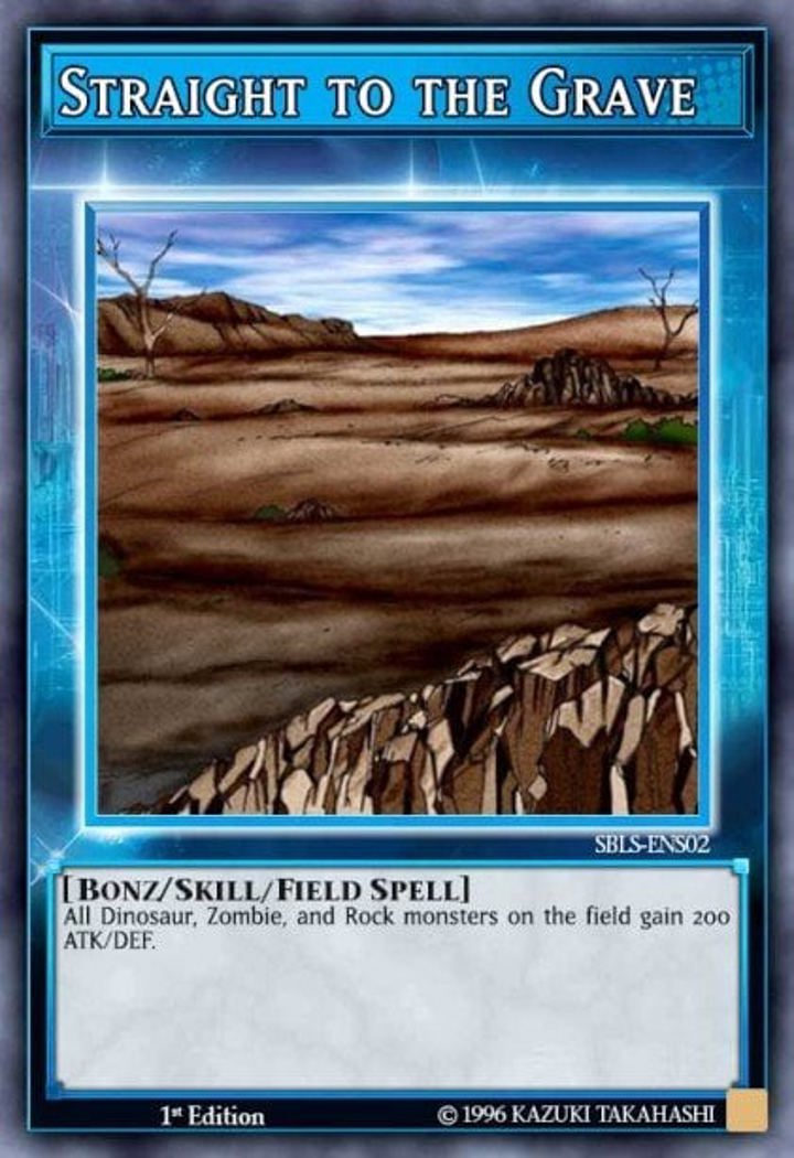 Straight to the Grave (Skill) Single: Yu-Gi-Oh! Speed Duel: Arena of Lost Souls Einzelkarte