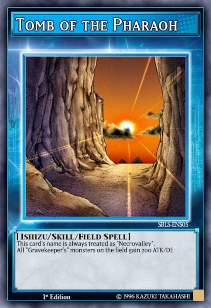 Tomb of the Pharaoh (Skill) Single: Yu-Gi-Oh! Speed Duel: Arena of Lost Souls Einzelkarte