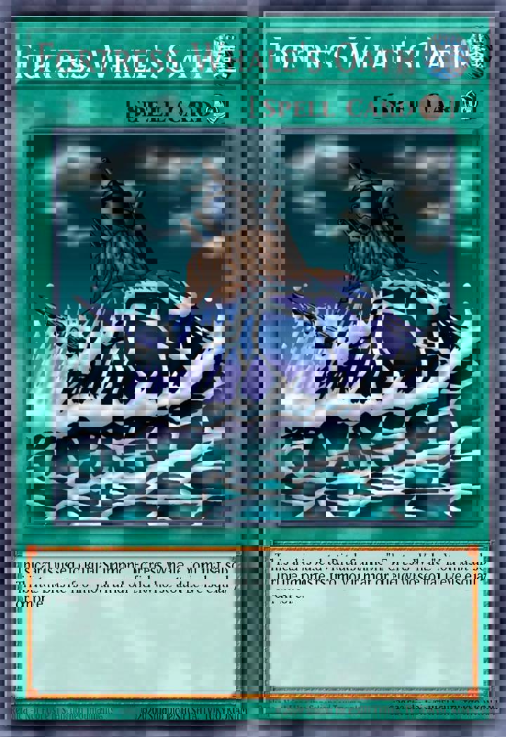 Fortress Whale's Oath Single: Yu-Gi-Oh! Scars of Battle Einzelkarte