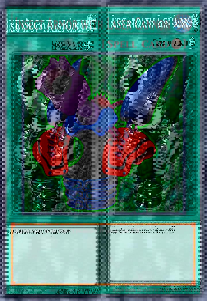 Insect Armor with Laser Cannon Single: Yu-Gi-Oh! Scars of Battle Einzelkarte