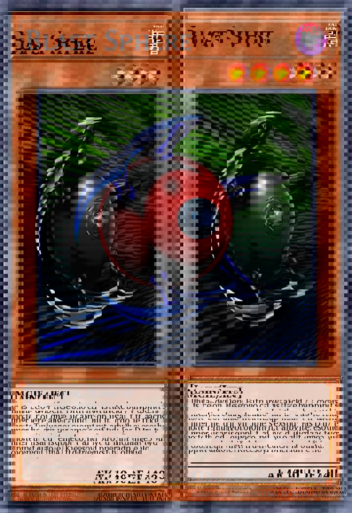 Blast Sphere Single: Yu-Gi-Oh! Scars of Battle Einzelkarte