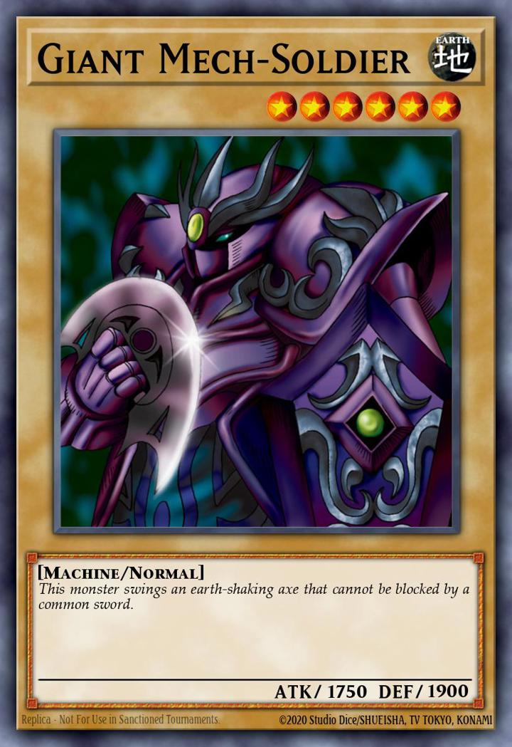 Giant Mech-Soldier Single: Yu-Gi-Oh! Speed Duel: Trials of the Kingdom Einzelkarte