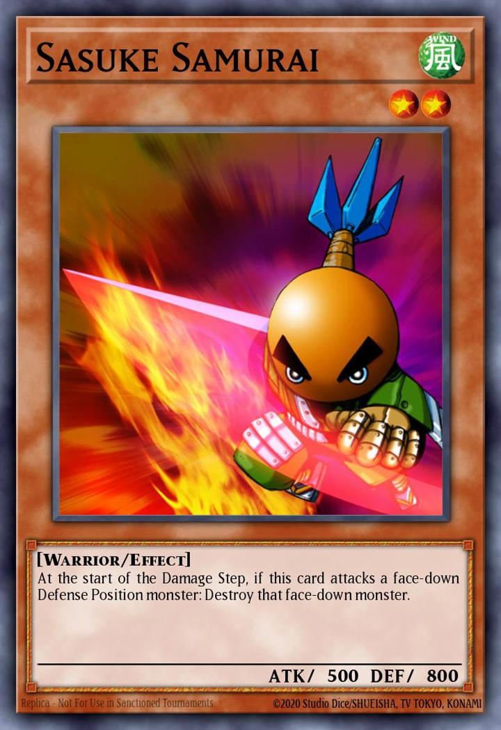 Sasuke Samurai Single: Yu-Gi-Oh! Speed Duel: Trials of the Kingdom Einzelkarte