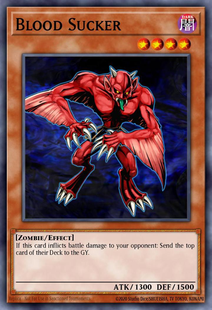 Blood Sucker Single: Yu-Gi-Oh! Speed Duel: Trials of the Kingdom Einzelkarte