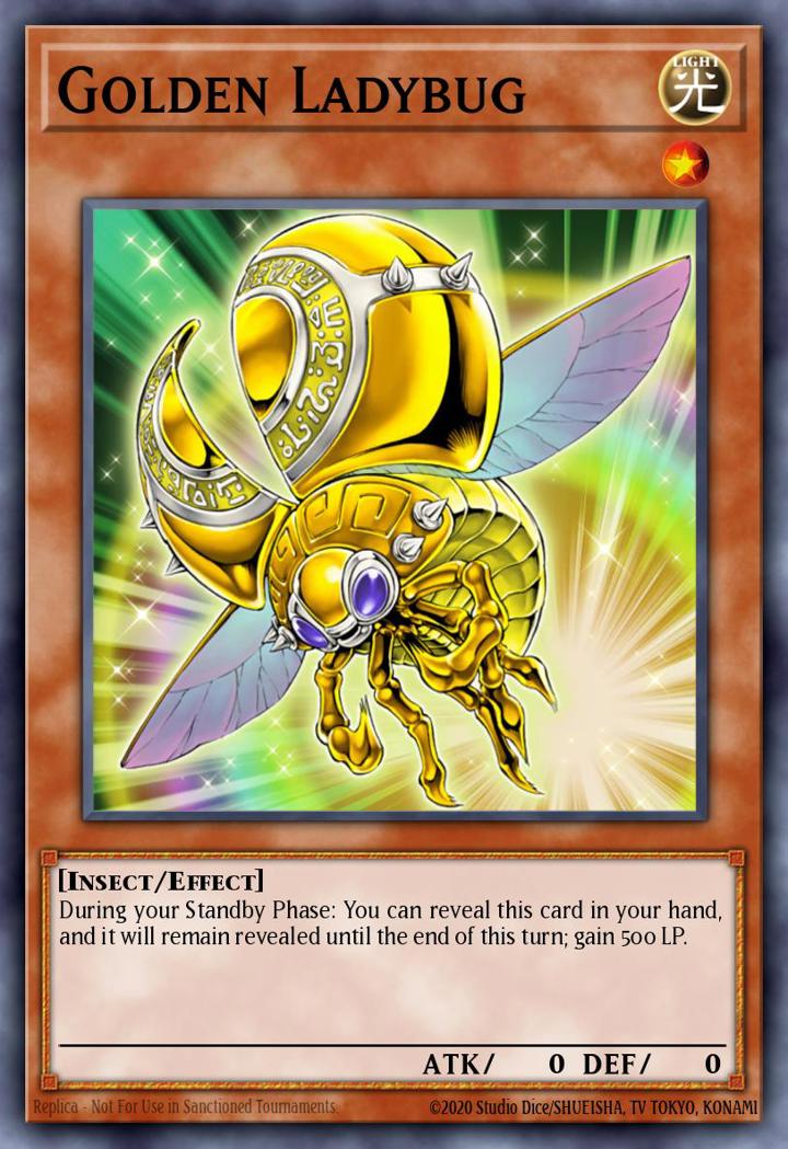 Golden Ladybug Single: Yu-Gi-Oh! Speed Duel: Trials of the Kingdom Einzelkarte
