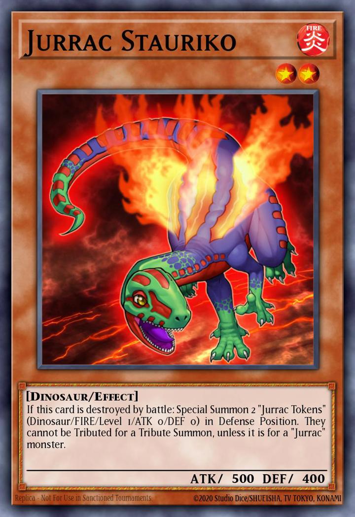 Jurrac Stauriko Single: Yu-Gi-Oh! Speed Duel: Trials of the Kingdom Einzelkarte