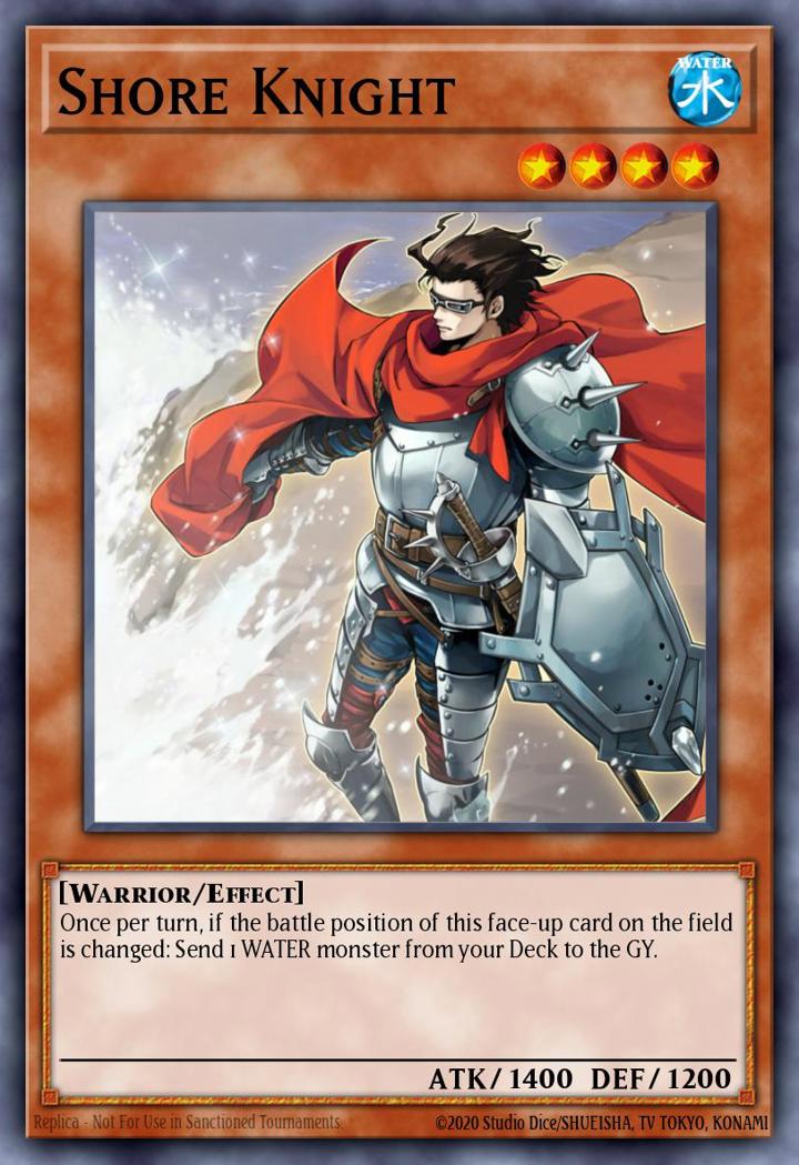 Shore Knight Single: Yu-Gi-Oh! Speed Duel: Trials of the Kingdom Einzelkarte
