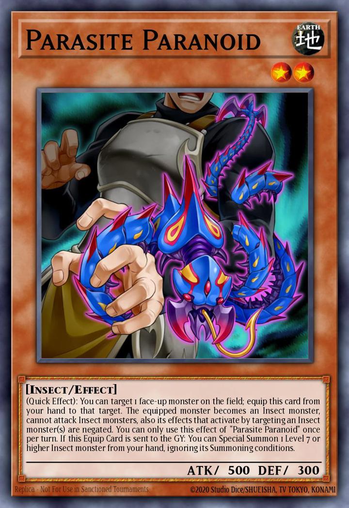 Parasite Paranoid Single: Yu-Gi-Oh! Speed Duel: Trials of the Kingdom Einzelkarte