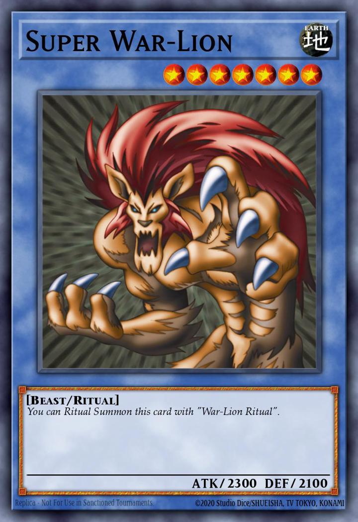 Super War-Lion Single: Yu-Gi-Oh! Speed Duel: Trials of the Kingdom Einzelkarte
