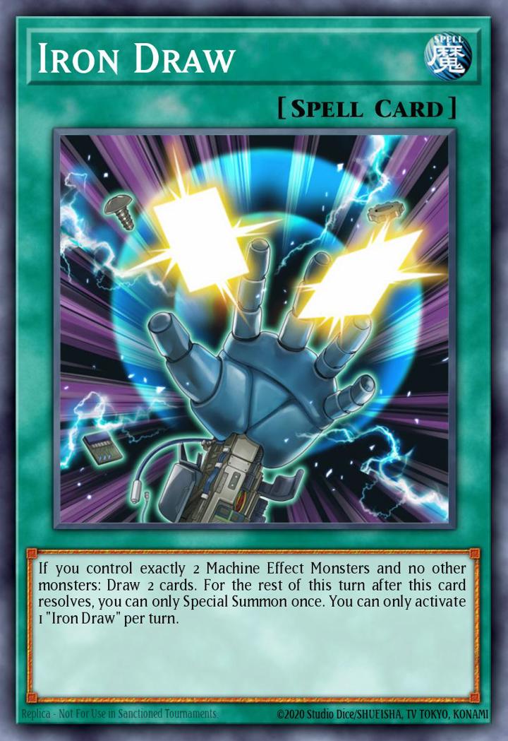 Iron Draw Single: Yu-Gi-Oh! Speed Duel: Trials of the Kingdom Einzelkarte