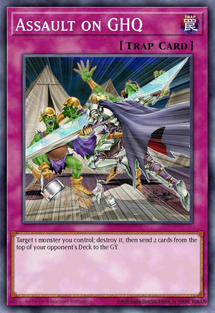 Assault on GHQ Single: Yu-Gi-Oh! Speed Duel: Trials of the Kingdom Einzelkarte