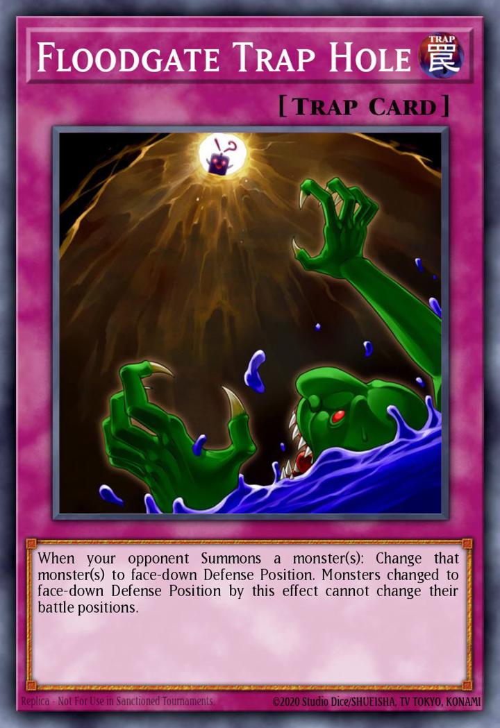 Floodgate Trap Hole Single: Yu-Gi-Oh! Speed Duel: Trials of the Kingdom Einzelkarte