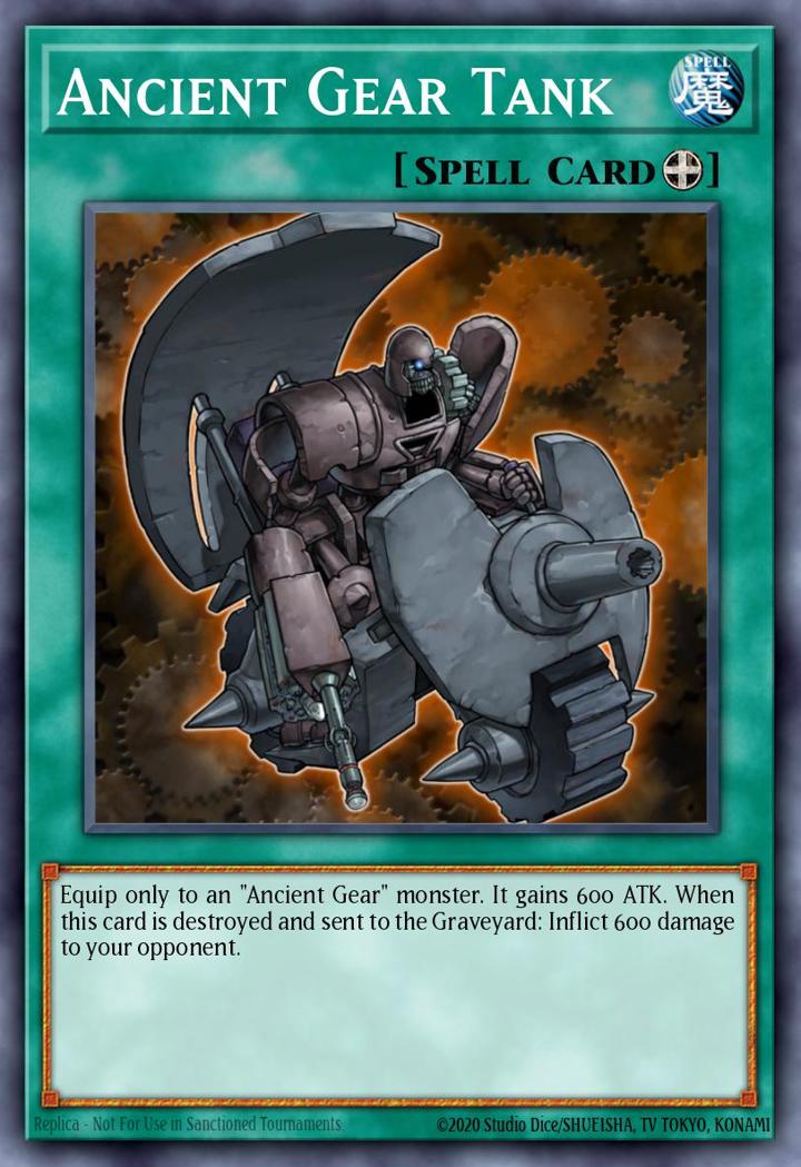 Ancient Gear Tank Single: Yu-Gi-Oh! Structure Deck: Machine Re-Volt Einzelkarte