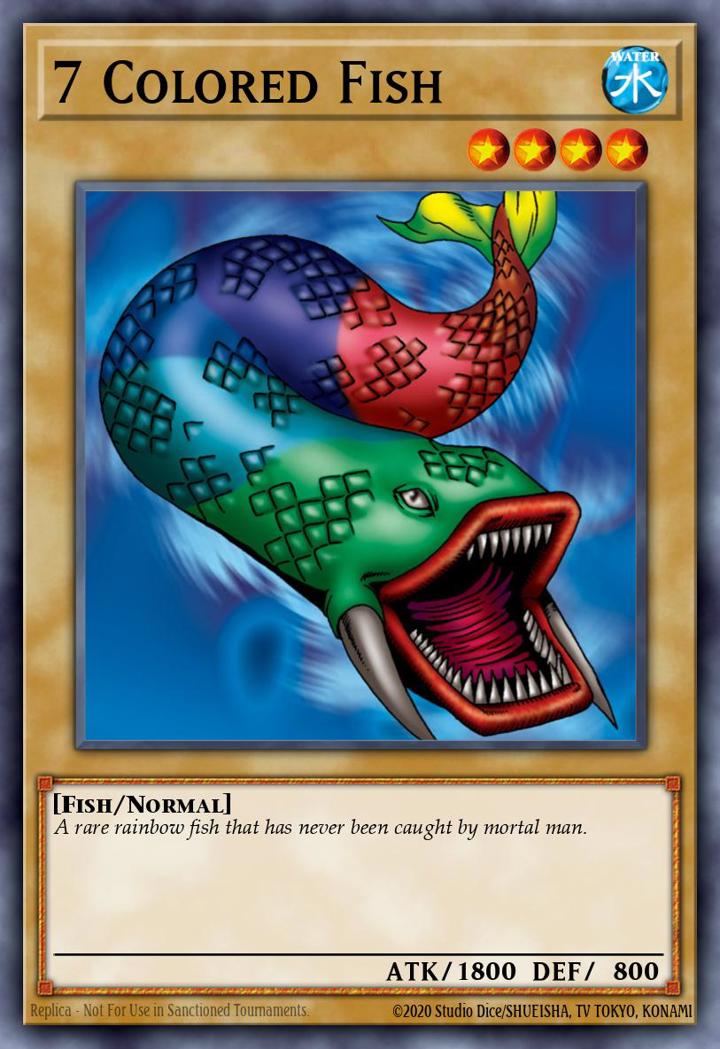 7 Colored Fish