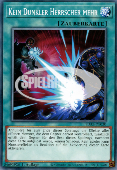 Dark Ruler No More