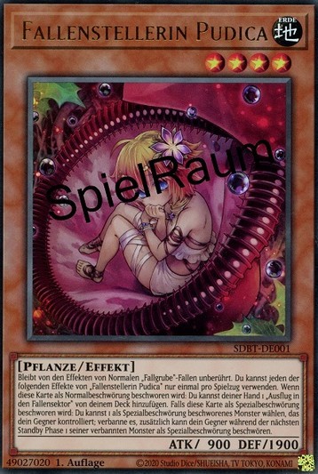 Traptrix Pudica Single: Yu-Gi-Oh! Structure Deck: Beware of Traptrix Einzelkarte