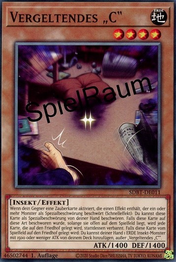 Retaliating "C" Single: Yu-Gi-Oh! Structure Deck: Beware of Traptrix Einzelkarte